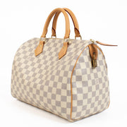 buy 100% authentic pre loved Louis Vuitton Damier Azur Speedy 30 Top Handle on Labellov.com