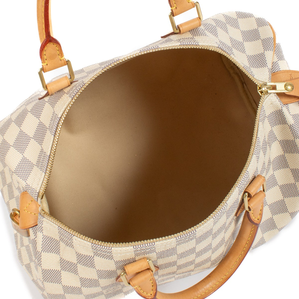 buy 100% authentic pre loved Louis Vuitton Damier Azur Speedy 30 Top Handle on Labellov.com