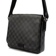 shop 100% authentic second hand Louis Vuitton Damier Graphite District Crossbody Bag on Labellov.com