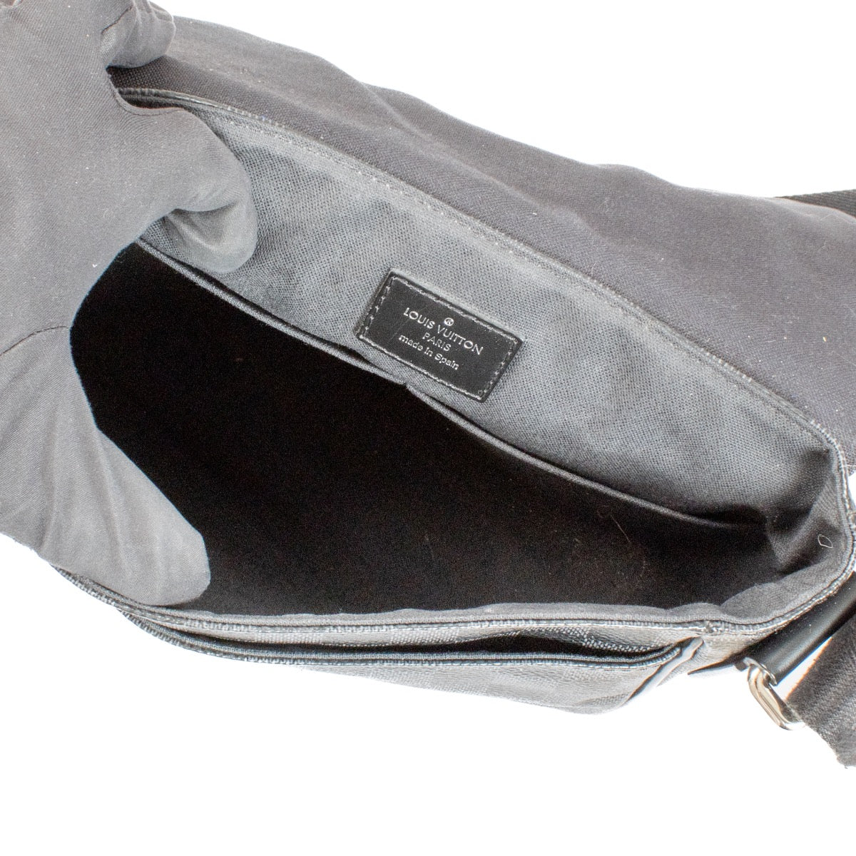 shop 100% authentic second hand Louis Vuitton Damier Graphite District Crossbody Bag on Labellov.com