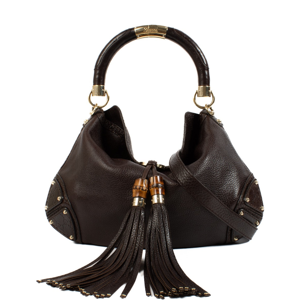 Shop safe online at Labellov in Antwerp, Brussels and Knokke this 100% authentic second hand Gucci Brown Medium Indy Shoulder Bag. Veilig online tweedehands authentieke Gucci Brown Medium Indy Shoulder handtas kopen bij Labellov.