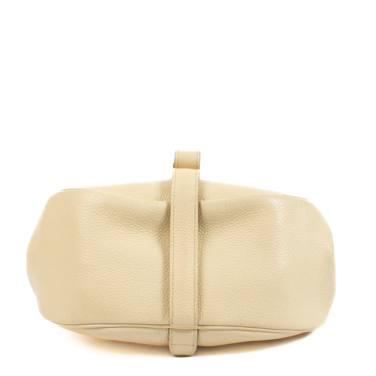 Delvaux Cream Leren Lucifer PM Tas