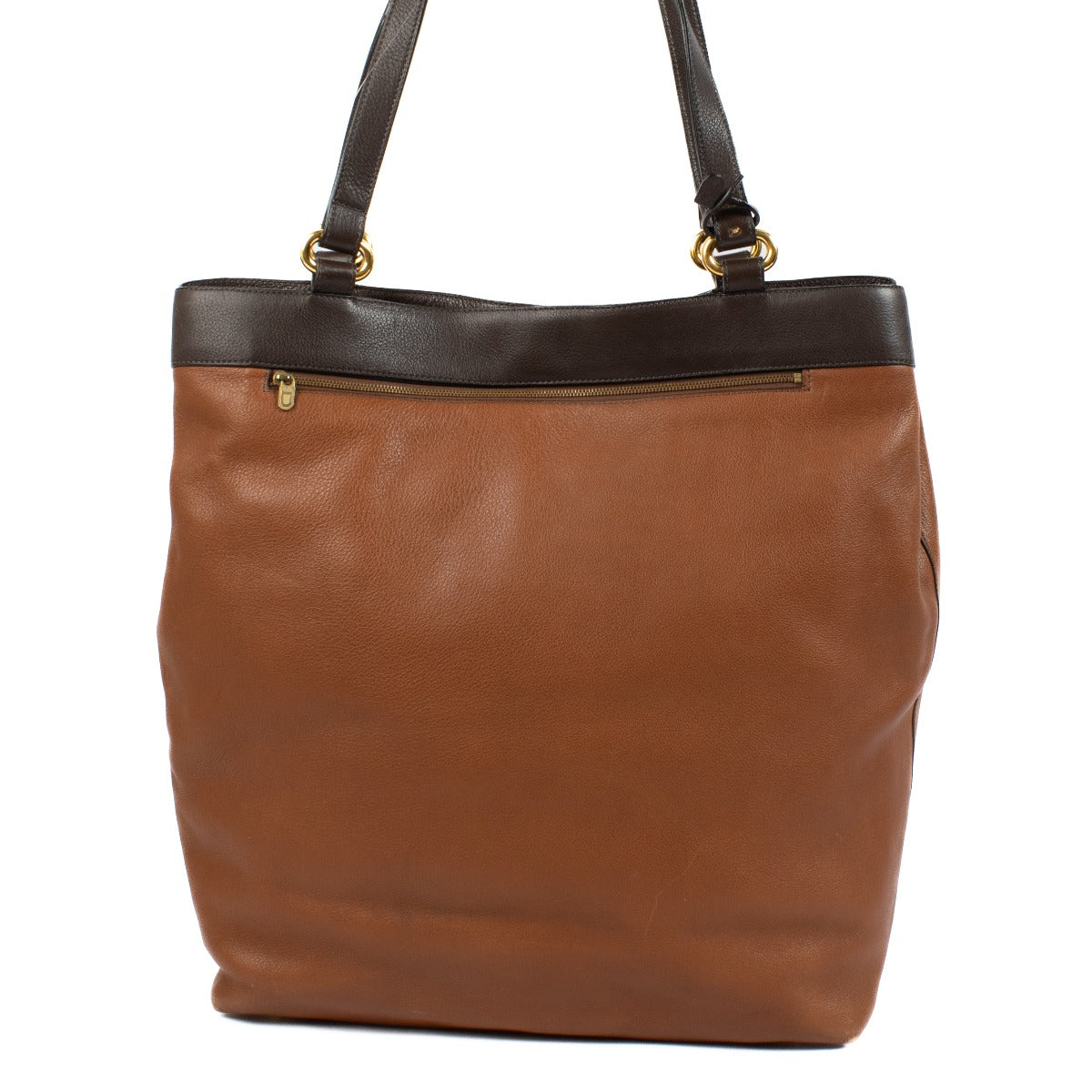 buy 100% authentic pre loved Delvaux Brown Shoulder Bag on Labellov.com