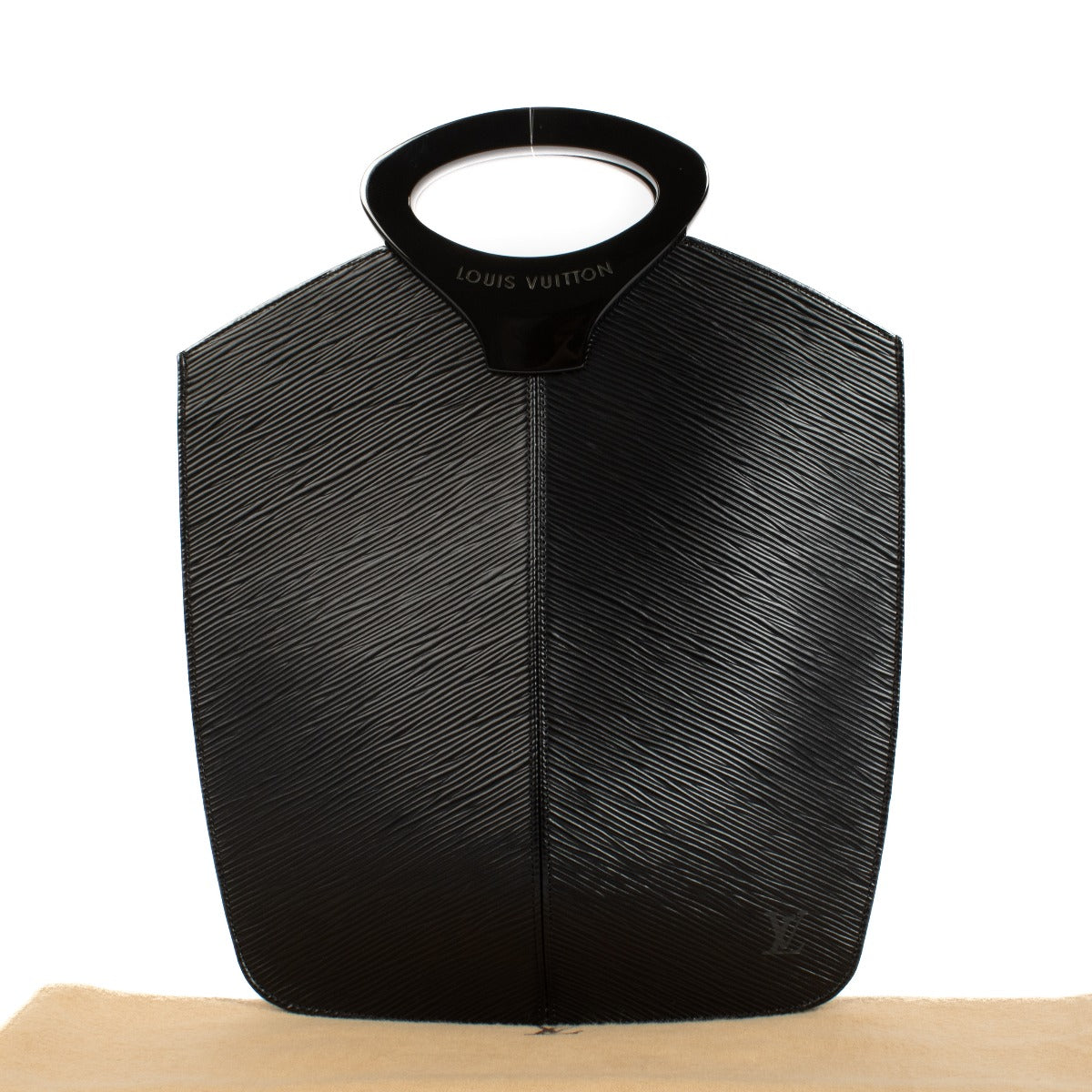 buy 100% authentic pre loved Louis Vuitton Black Demi Lune Top Handle Bag on Labellov.com