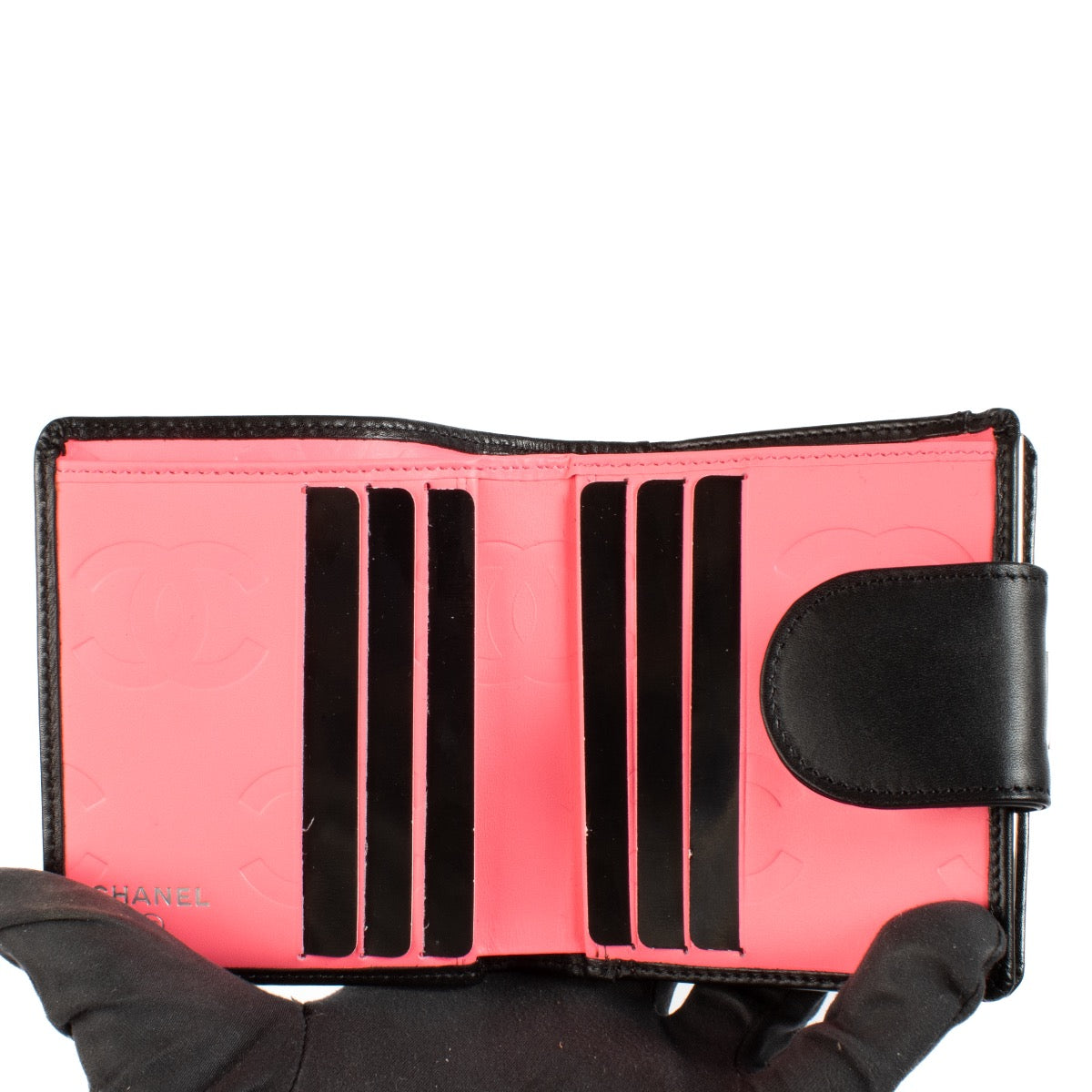 shop 100% authentic second hand Chanel Black Cambon Wallet on Labellov.com