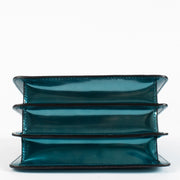 shop 100% authentic second hand Bulgari Blue Patent Serpenti Forever Mini Top Handle Bag on Labellov.com