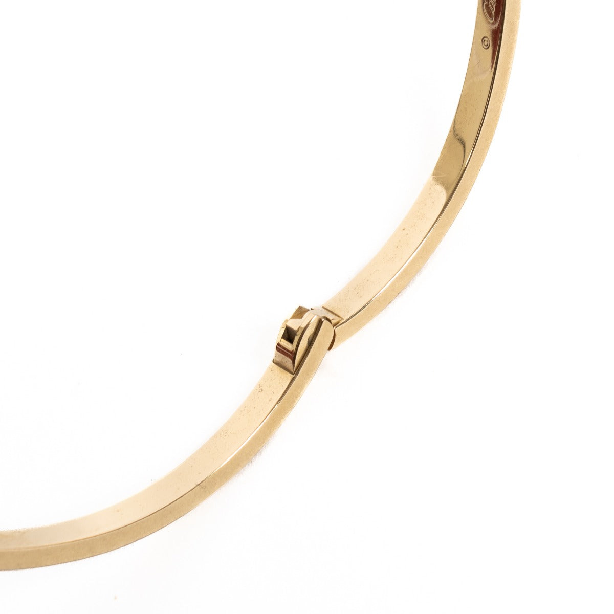 Cartier Yellow Gold LOVE Small Bracelet - Size 18