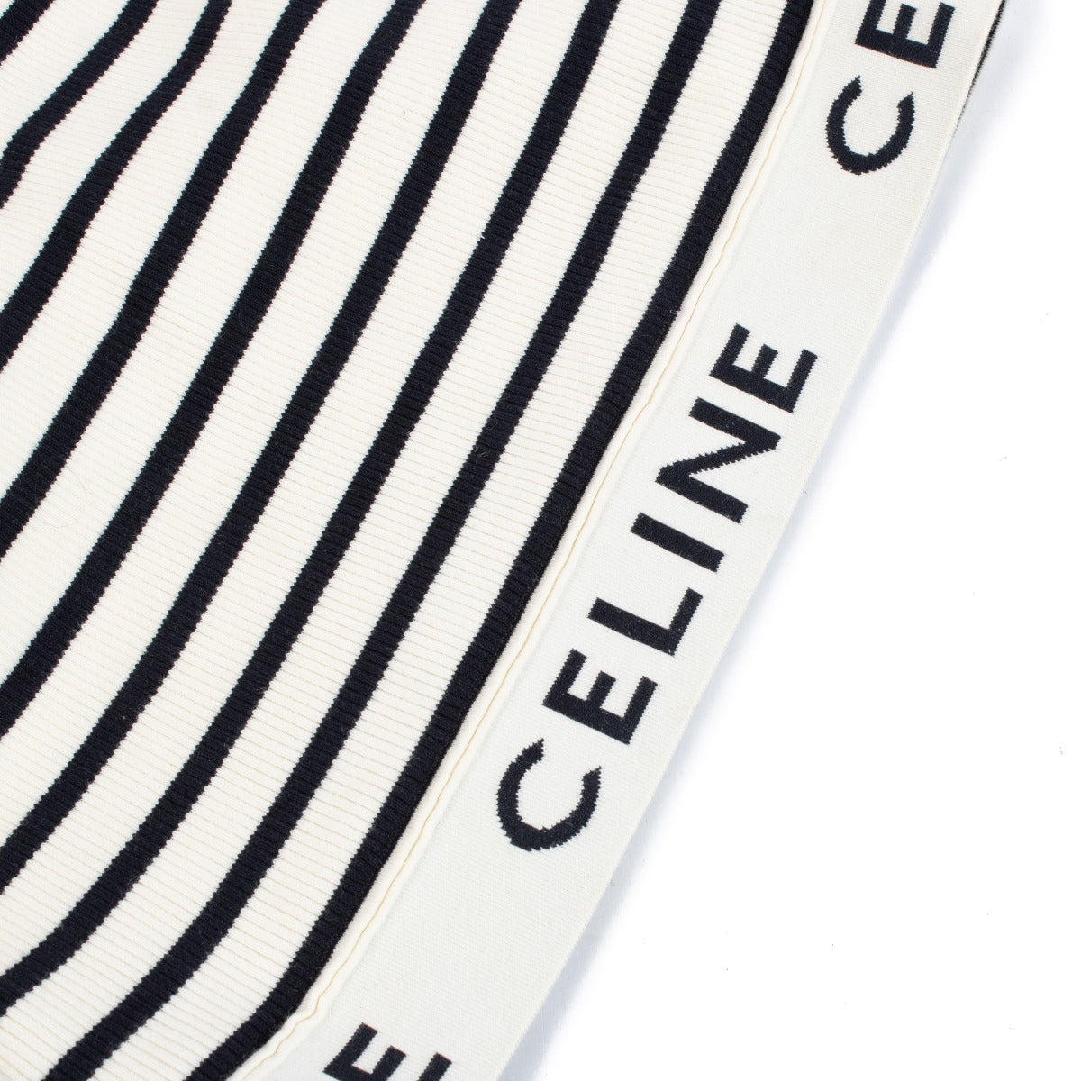 Celine Striped Sports Bra - Size M