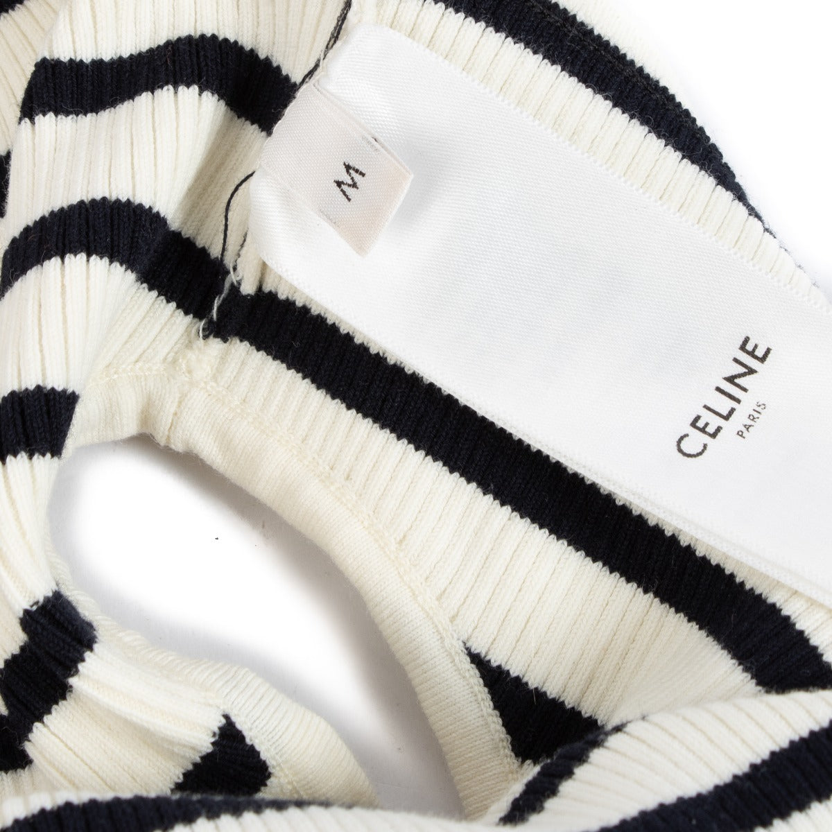 Celine Striped Sports Bra - Size M