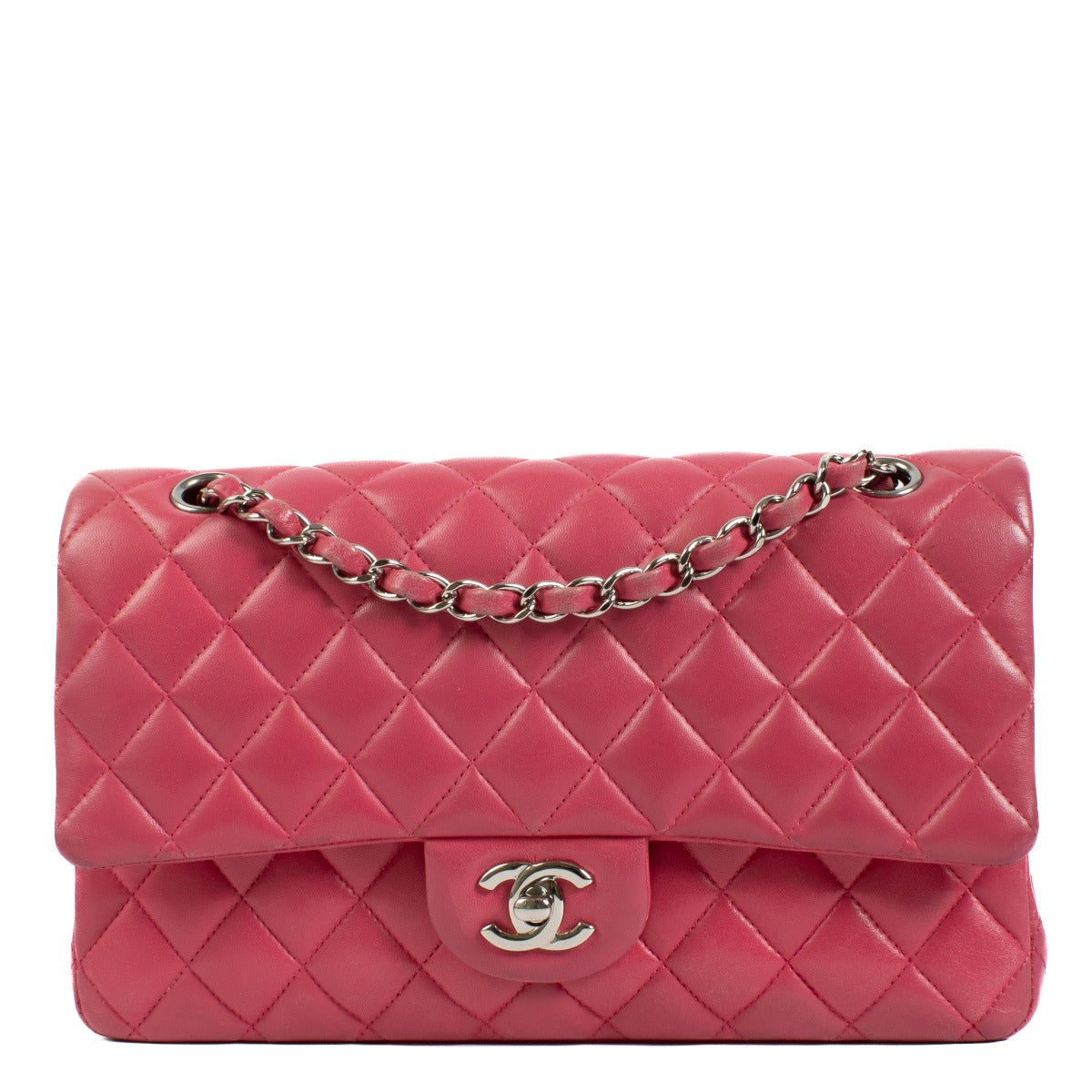 Chanel Framboise Lambskin Classic 11.12 Bag