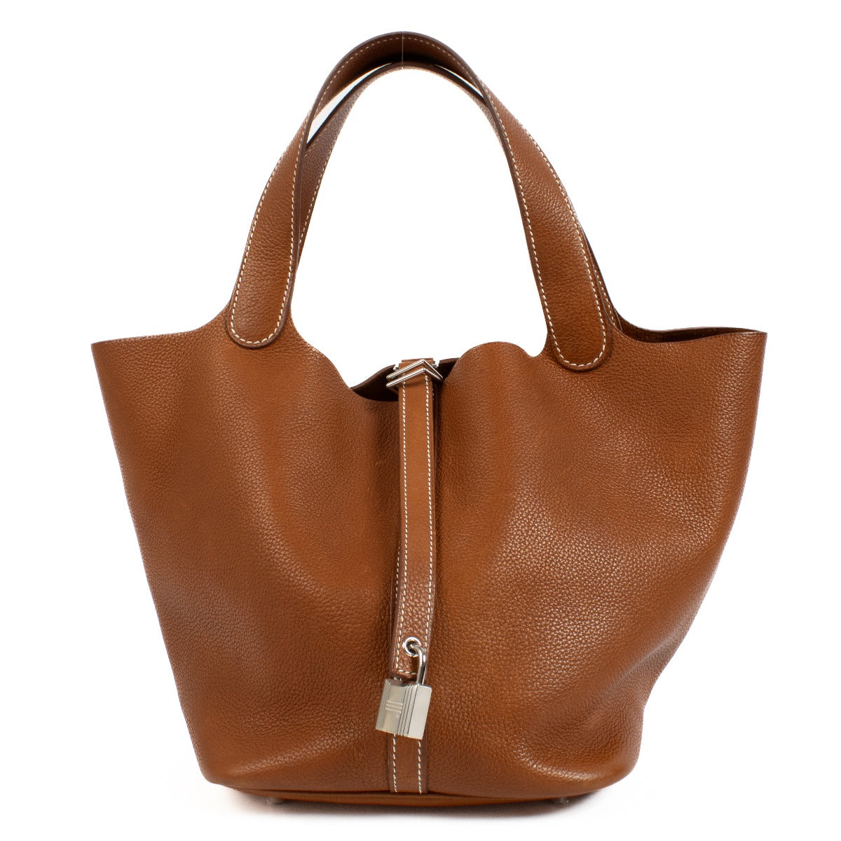 Hermès Picotin 22 Fauve Barenia Faubourg PHW