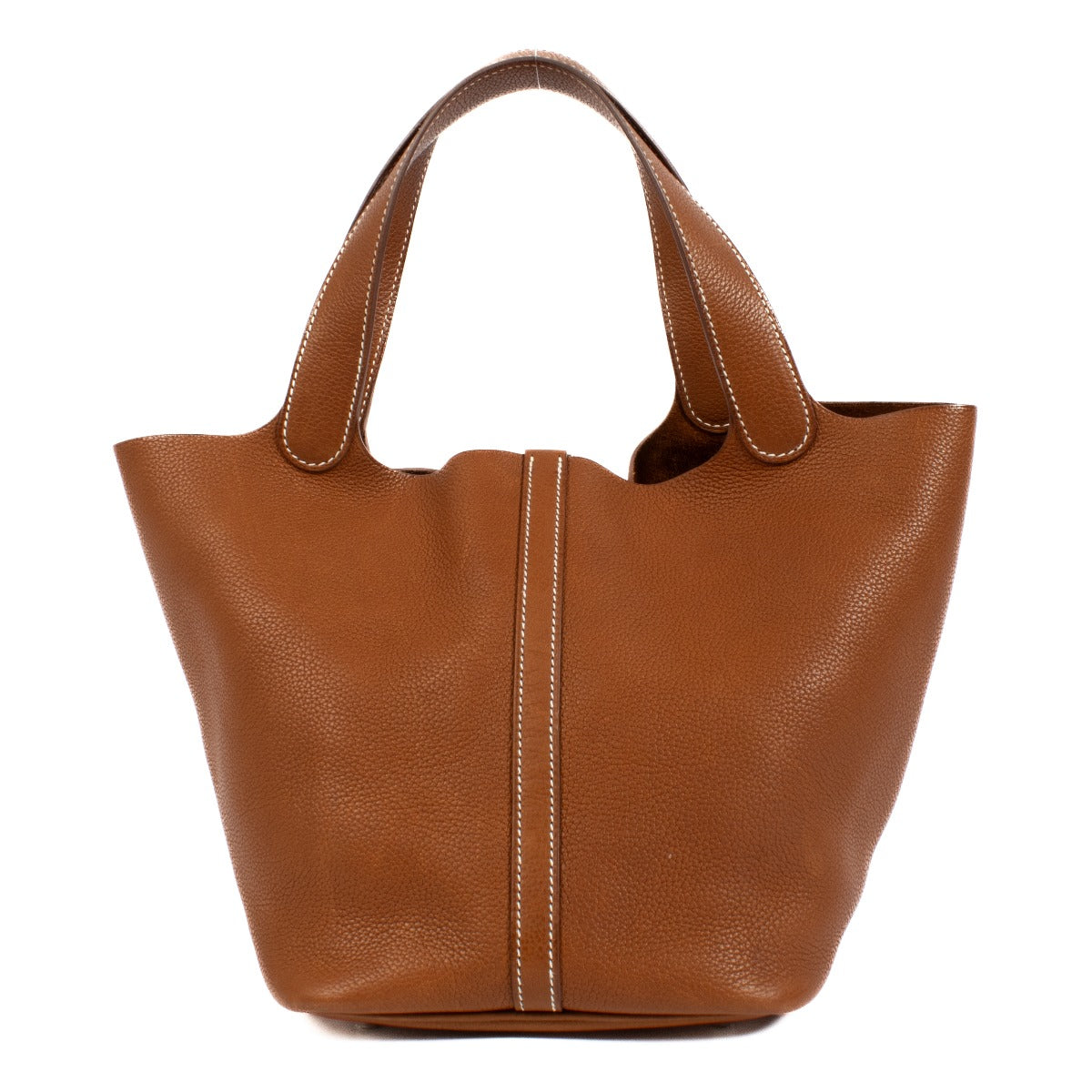Hermès Picotin Lock 22 Fauve Barenia Faubourg PHW