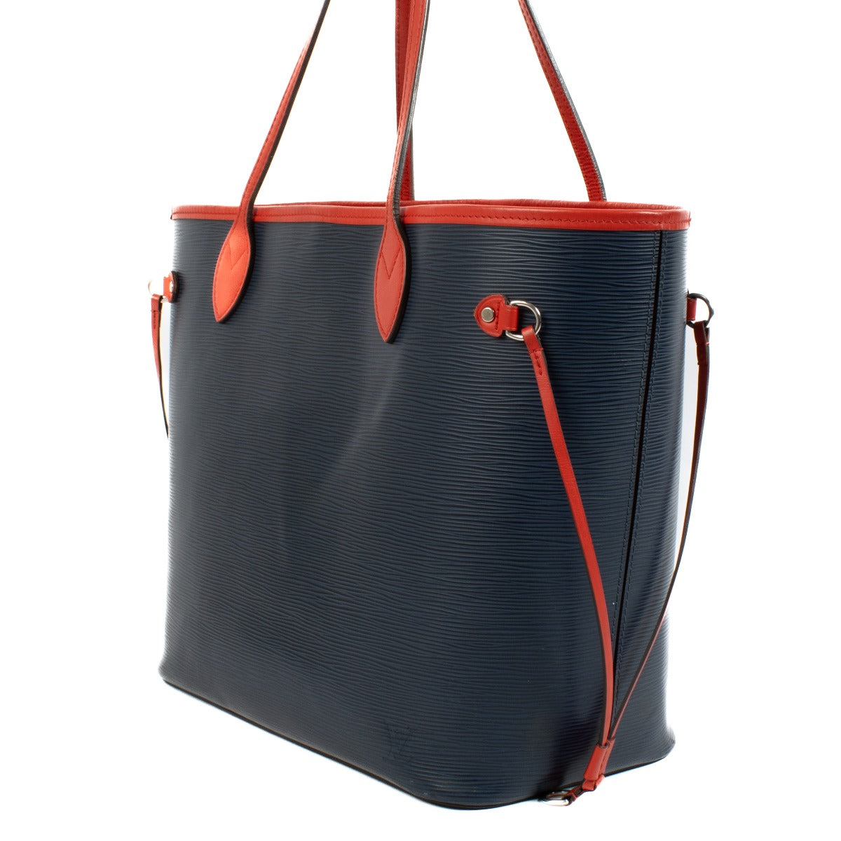 Louis Vuitton Indigo/Coquelicot Epi Leder Neverfull MM