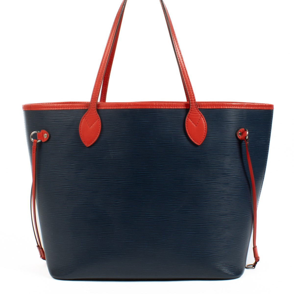 Louis Vuitton Indigo/Coquelicot Epi Leder Neverfull MM