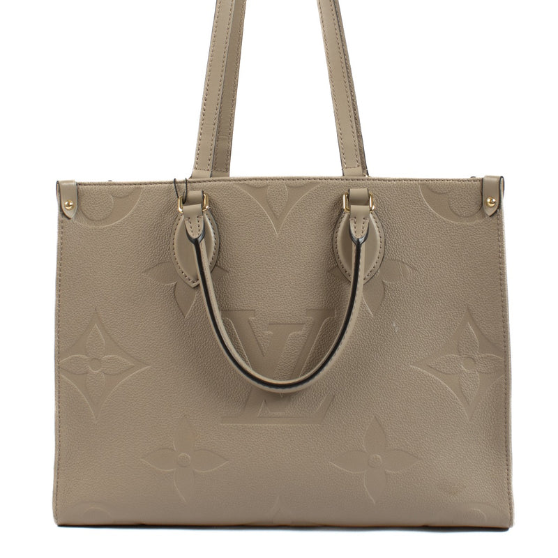 Buy authentic second hand Louis Vuitton Dune Monogram Leather Empreinte Onthego MM at Labellov.com