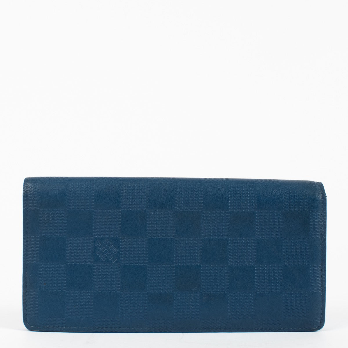 shop 100% authentic second hand Louis Vuitton Blue Damier Infini Wallet on Labellov.com