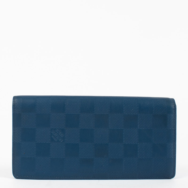shop 100% authentic second hand Louis Vuitton Blue Damier Infini Wallet on Labellov.com