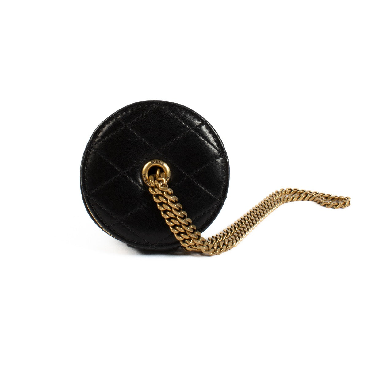 Authentic second hand Saint Laurent Black Cone On Chain Clutch on Labelov.com