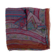 shop 100% authentic second hand Hermès Pink Ors Bleu D'Afrique Silk Scarf on Labellov.com