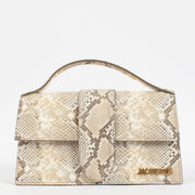 Jacquemus Python Leather Top Handle Bag