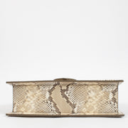 Jacquemus Python Leather Top Handle Bag