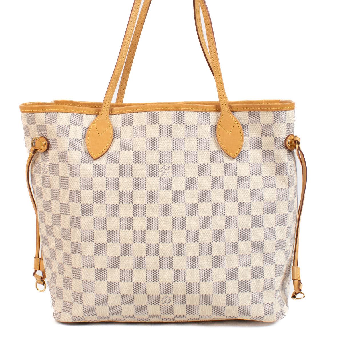Louis Vuitton Damier Azur Patterned Shopper Bag