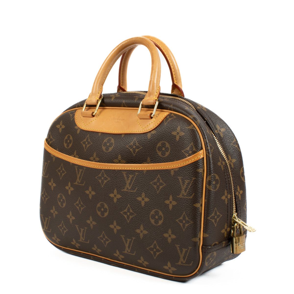 Louis Vuitton Monogram Trouville PM Top Handle Bag