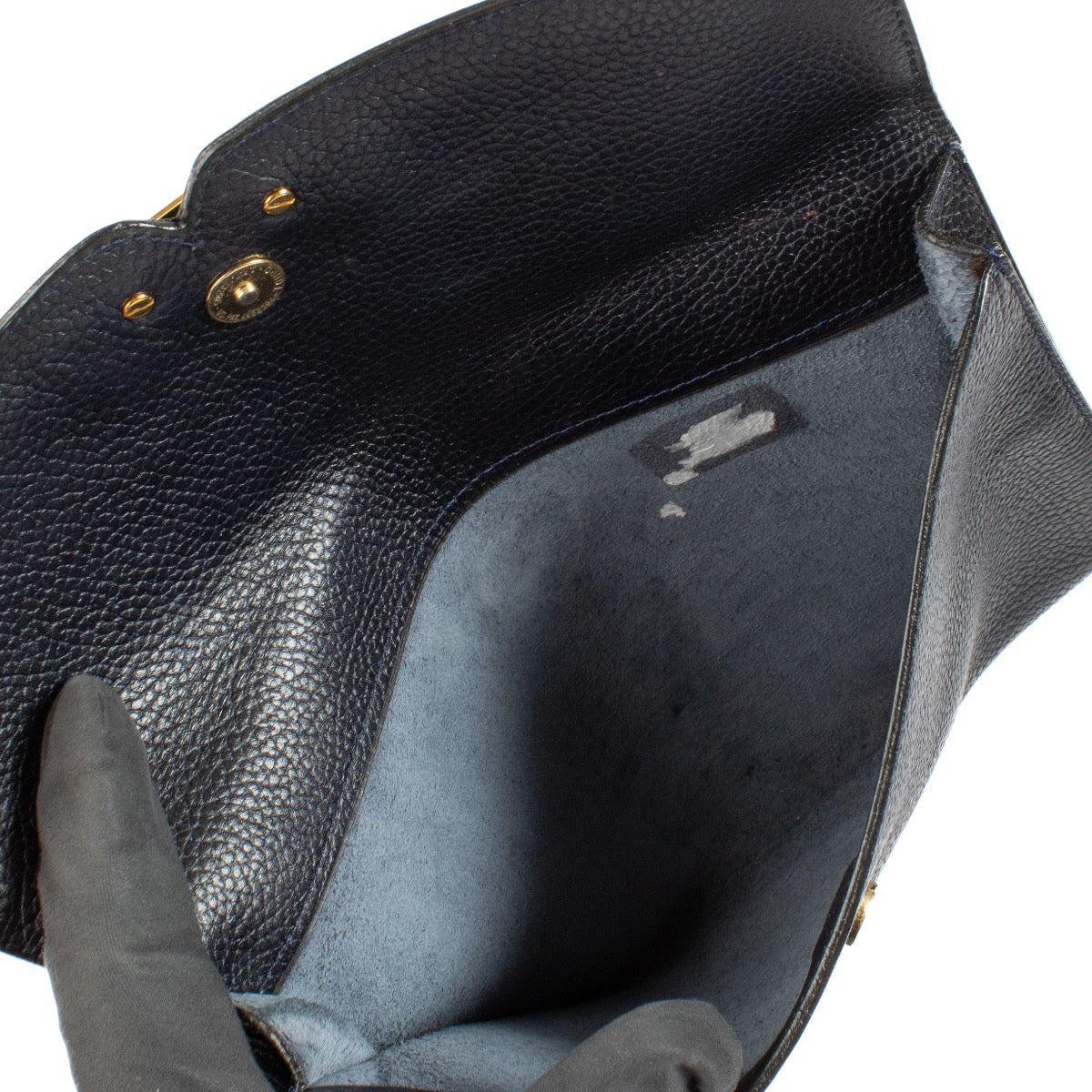 buy 100% authentic pre loved Delvaux Blue Clutch on Labellov.com