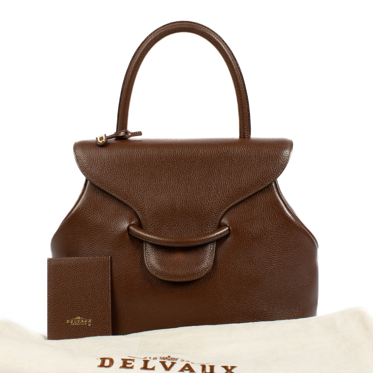 shop 100% authentic second hand Delvaux Brown Baltimore GM Bag on Labellov.com