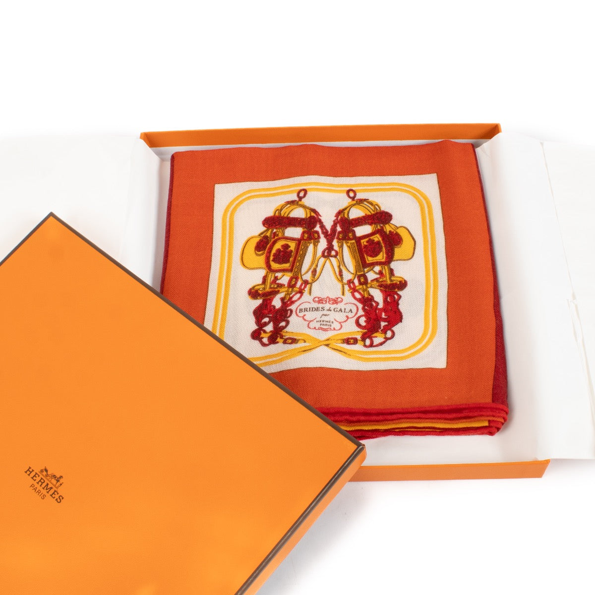 shop 100% authentic second hand Hermès Brides De Gala Cashmere Carré 90 Scarf on Labellov.com