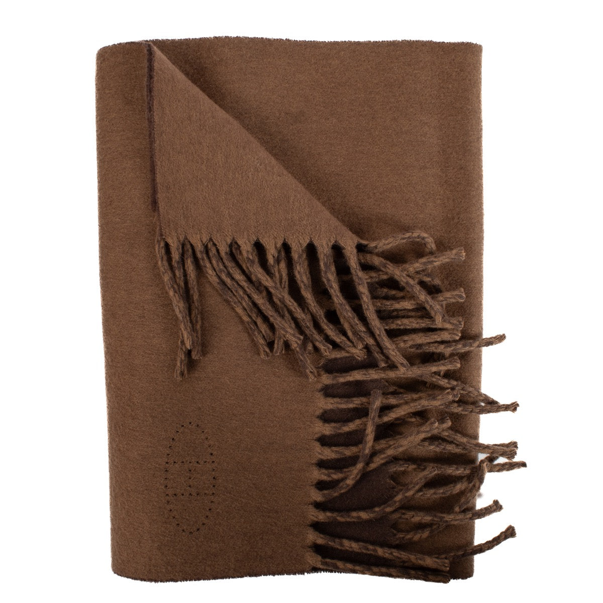 shop 100% authentic second hand Hermès Brown Cashmere Scarf on Labellov.com