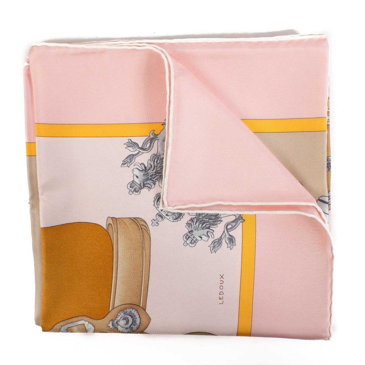 shop 100% authentic second hand Hermès Harnais De Cour Carré 90 Silk Scarf on Labellov.com