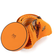 buy 100% authentic pre loved Hermès Orange Les Mineraux Plissé Scarf on Labellov.com