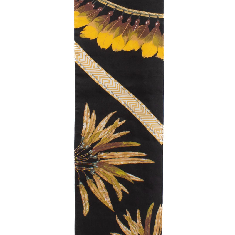 buy 100% authentic pre loved Hermès Black Maxi Twilly Scarf on Labellov.com