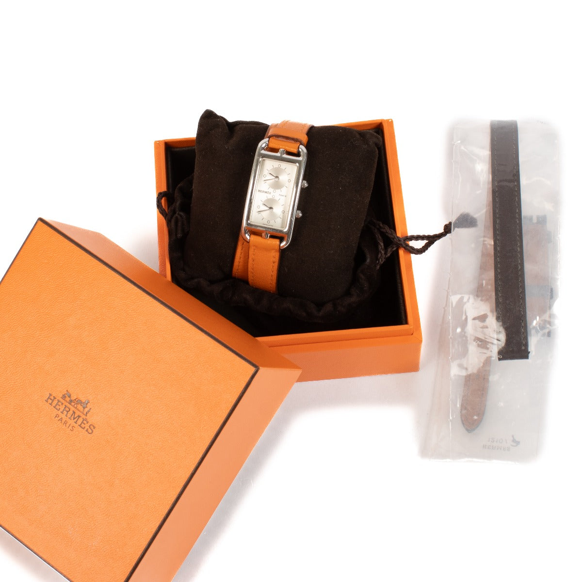 Montre Hermès Cape Cod Nantucket Dual Time Zone CC3.510