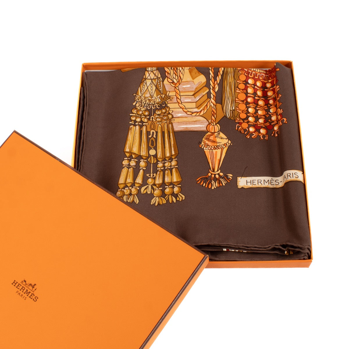 Shop 100% authentic secondhand Hermès Passementerie Carre 90 Scarf on Labellov.com