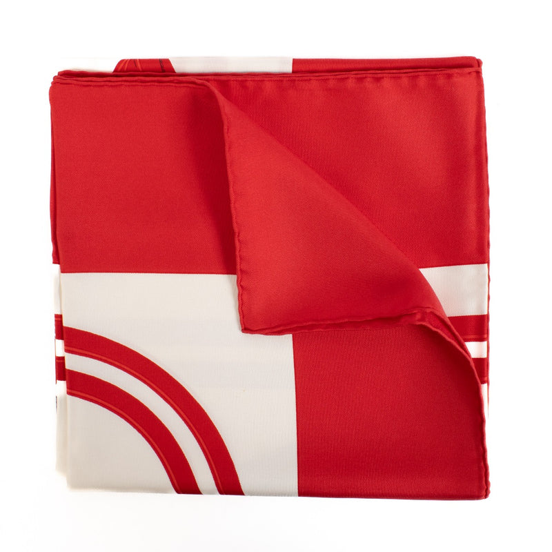 buy 100% authentic pre loved Hermès Red Brides De Gala Carre 90 Scarf on Labellov.com