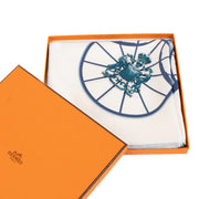 buy 100% authentic pre loved Hermès Springs White Carre 90 Scarf on Labellov.com