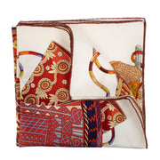 Hermès Voyage En Ettofes 90 Silk Scarf