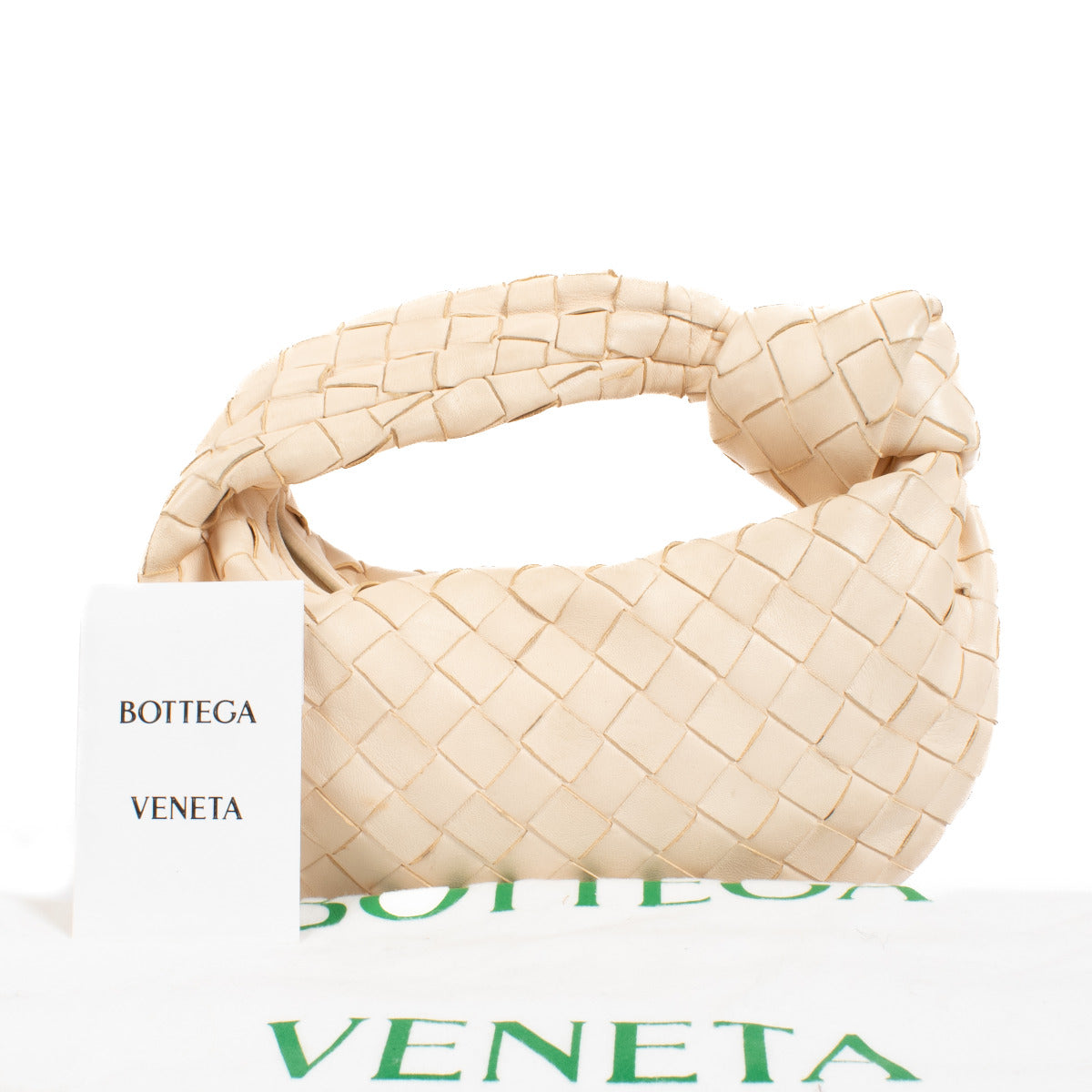 Bottega Veneta Macaroon Intrecciato Mini Jodie Tas