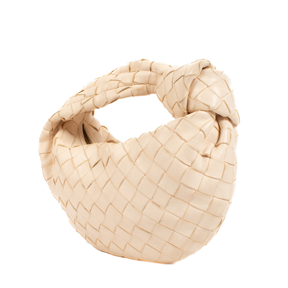 Bottega Veneta Macaroon Intrecciato Mini Jodie Tas