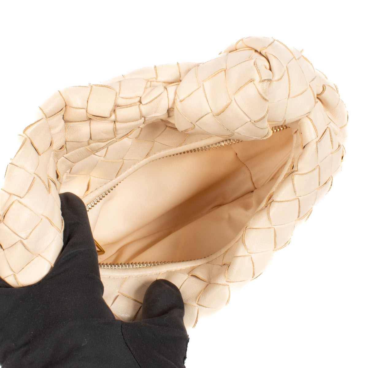 Bottega Veneta Macaroon Intrecciato Mini Jodie Tas