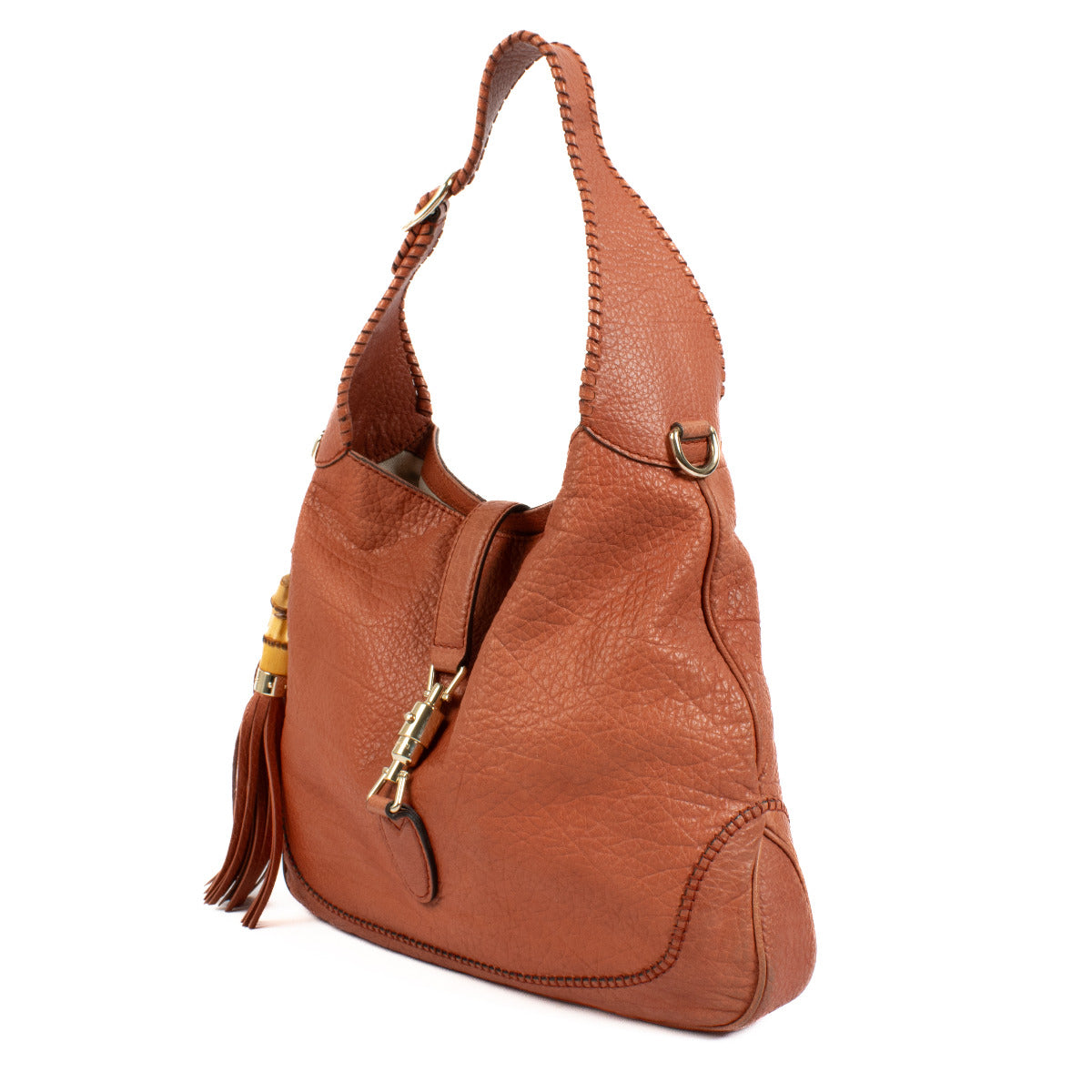 Gucci Burnt Orange Medium New Jackie Tas