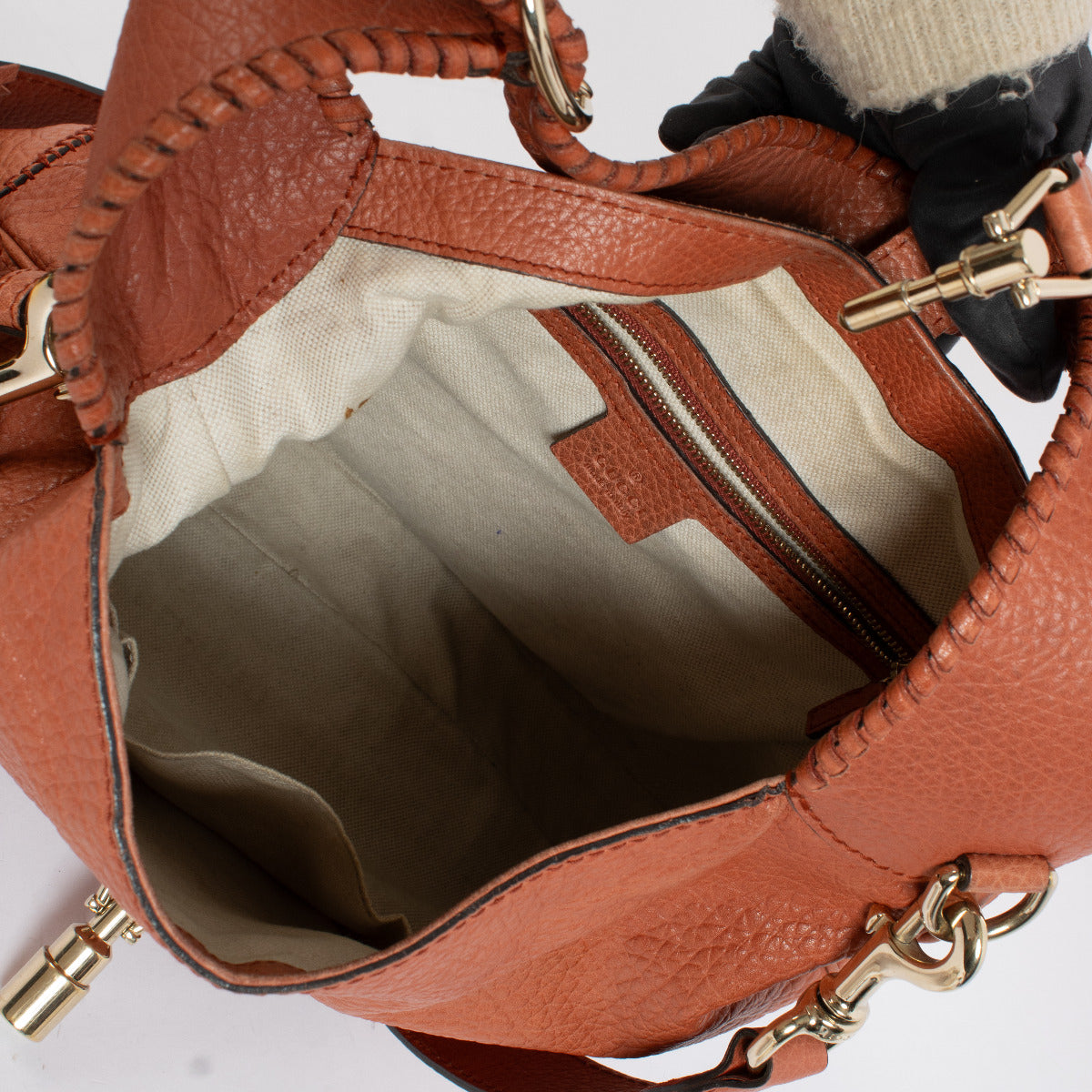 Gucci Burnt Orange Medium New Jackie Tas
