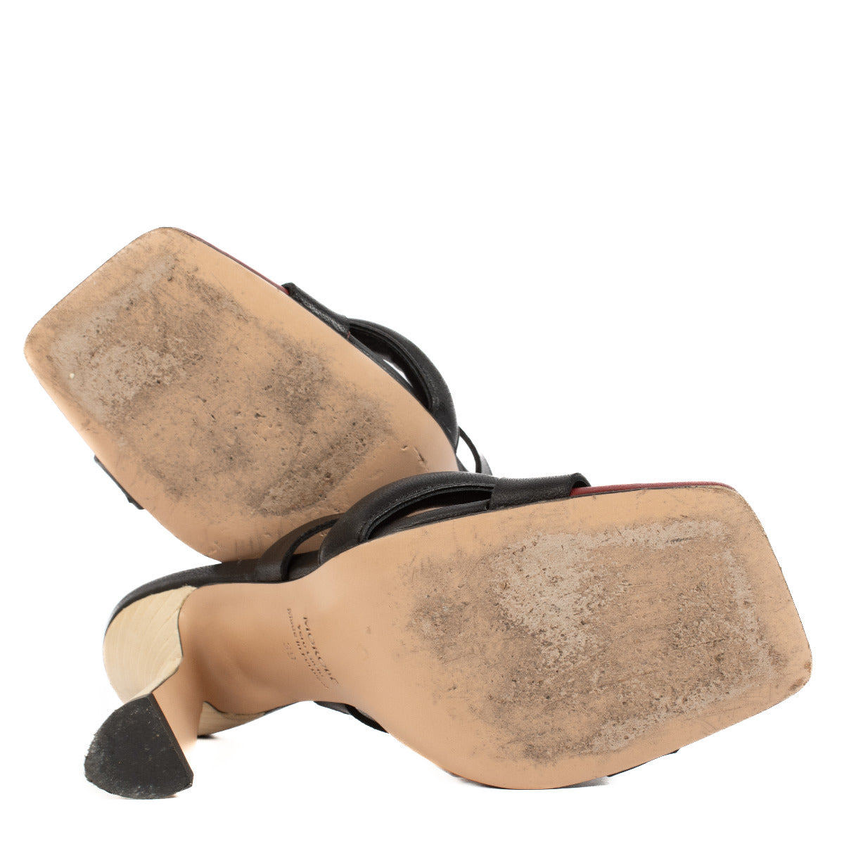 Morobe Black Romy Mules - maat 39