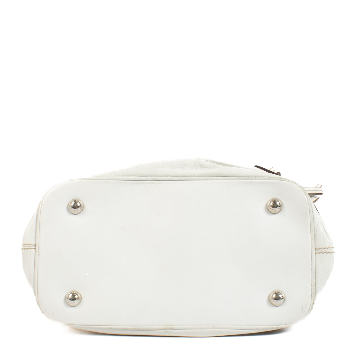 shop 100% authentic second hand Dolce & Gabbana White Leather Shoulder Bag on Labellov.com