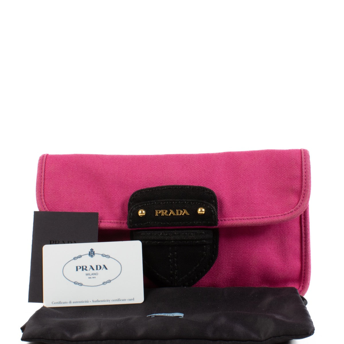 shop 100% authentic second hand Prada Pink Clutch on Labellov.com