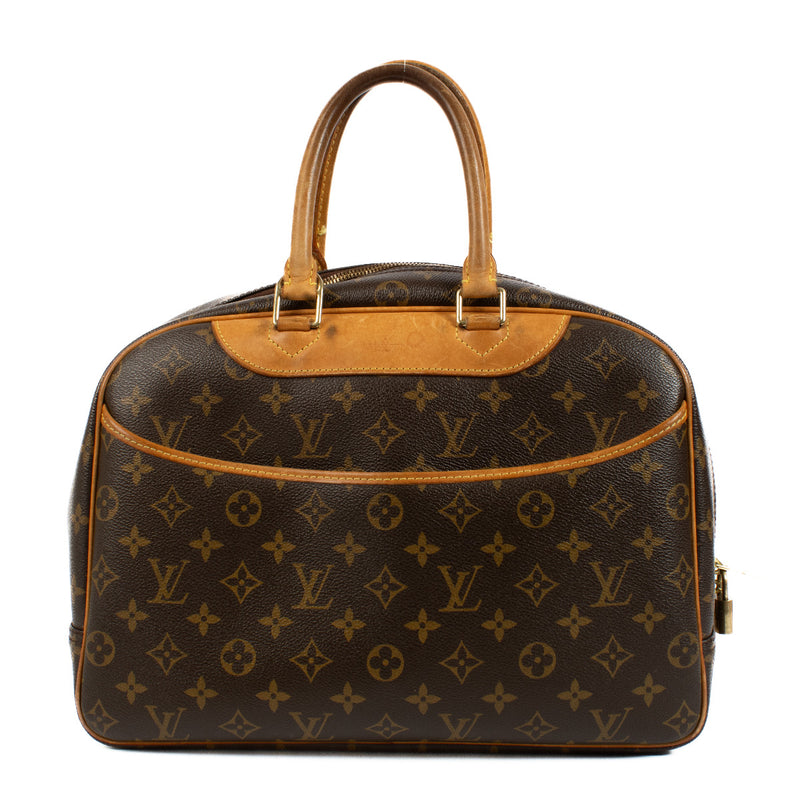 Louis Vuitton Monogram Deauville Top Handle Bag