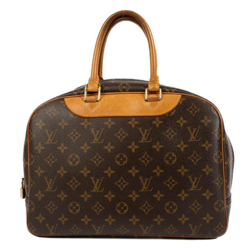 Louis Vuitton Monogram Deauville Top Handle Bag