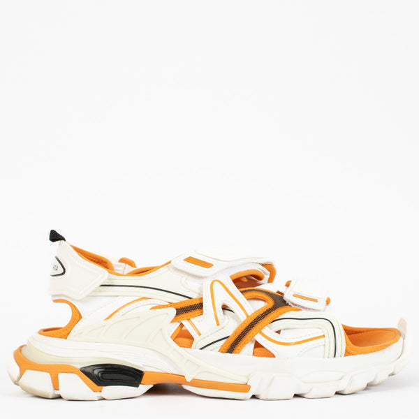 Balenciaga Orange Track Sandals – Size 41 – Labellov